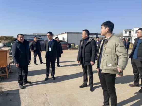 嵩山少林武術(shù)學(xué)院領(lǐng)導(dǎo)團(tuán)隊(duì)，走進(jìn)寶盈建設(shè)考察交流！